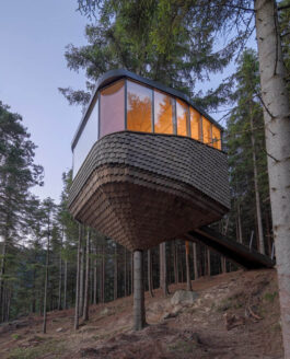 Woodnest Treehouse, Odda, Norway